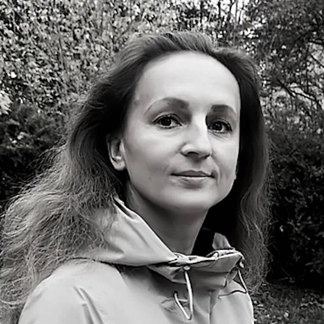 Kateryna Penkova is a Ukrainian playwright from Donetsk. Image credit: Khrystyna Khomenko.